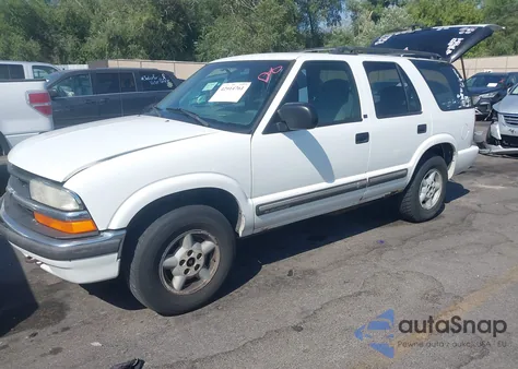 2001 Chevrolet Blazer Ls from USA, damaged, VIN 1GNDT13W112154101